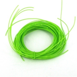 Neongrønne  perlesnore med nylonkerne